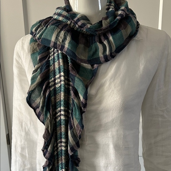 Sambar Smocked Rayon Scarf - Picture 2 of 7